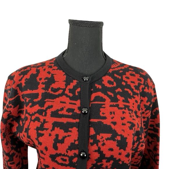 Women’s Vintage Jaeger Wool Cardigan Button Up Sweater Size Small. SW159 - Picture 6 of 11